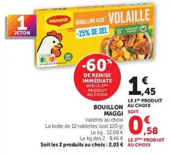 Maggi Bouillon Kub Volaille