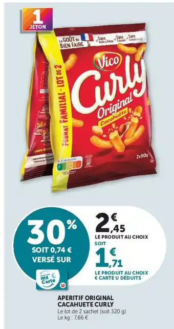 Vico Curly Original Cacahuète