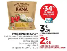 Super U RANA PATES FRAICHES offre