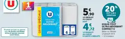 Super U U Essuie-tout Ultra Absorbant offre