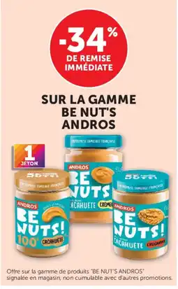 Super U Andros be nut's offre