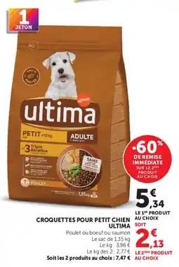 Super U ultima CROQUETTES POUR PETIT CHIEN offre