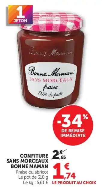 Bonne Maman CONFITURE SANS MORCEAUX