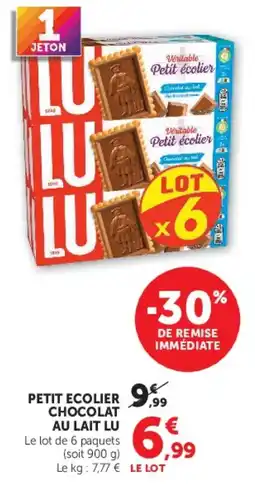 Super U LU Petit écolier offre