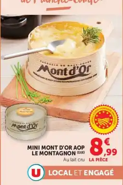 Super U Mont d'Or Mini Mont d'Or AOP Le Montagnon offre