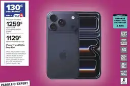 Carrefour iPhone 17 pro offre