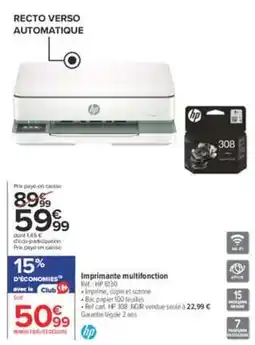 Carrefour HP Imprimante multifonction offre