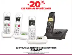 Carrefour Gigaset Téléphonie résidentielle offre
