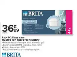 Carrefour BRITA MAXTRA PRO PURE PERFORMANCE offre