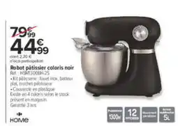 Carrefour HOME Robot pâtissier coloris noir offre