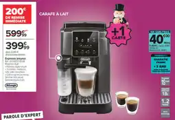Carrefour DeLonghi Expresso broyeur offre
