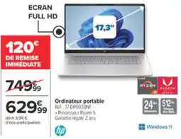 Carrefour HP Ordinateur portable offre