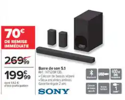 Carrefour SONY Barre de son 5.1 offre