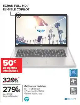 Carrefour HP Ordinateur portable offre