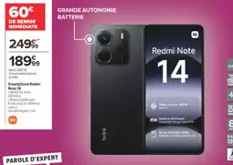 Carrefour Redmi Redmi Note 14 offre