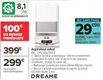DREAME Aspirateur robot