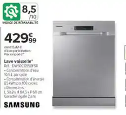 Carrefour SAMSUNG Lave vaisselle offre