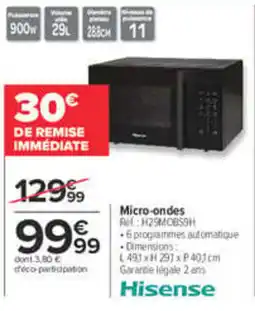 Carrefour Hisense Micro-ondes offre