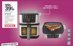 Carrefour Medek air fryer offre
