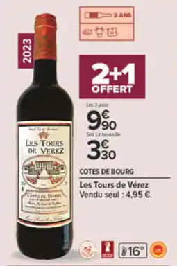 Carrefour Les Tours de Vérez offre
