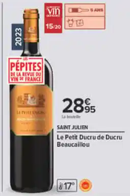 Carrefour Le Petit Ducru de Ducru offre