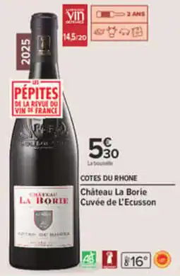 Carrefour Château La Borie offre
