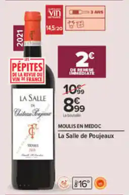 Carrefour La Salle de Poujeaux offre
