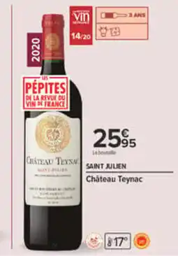 Carrefour Château Teynac offre