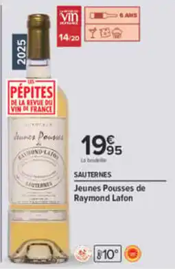 Carrefour Jeunes Pousses de Raymond Lafon offre