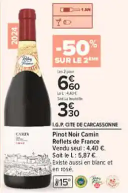 Carrefour Camin Pinot Noir offre