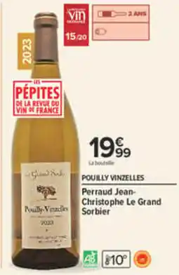 Carrefour Perraud Jean-Christophe Le Grand Sorbier offre