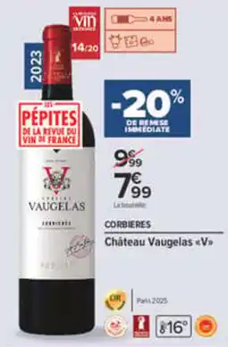 Carrefour Château Vaugelas «V» offre