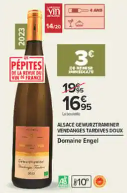 Carrefour Domaine Engel offre
