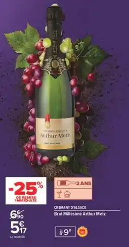 Carrefour Arthur Metz Brut Mâlesimé offre