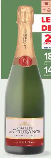Carrefour CHARLES DE COURANCE CHAMPAGNE offre