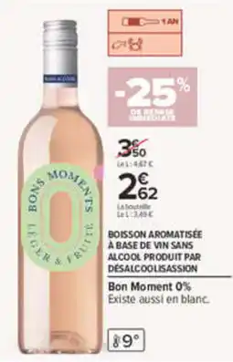 Carrefour Bon Moment 0% offre