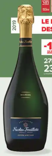 Carrefour Nicolas Feuillatte Champagne offre