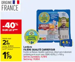 Carrefour Carrefour Lardons offre