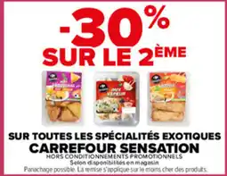 Carrefour Carrefour Sensation offre