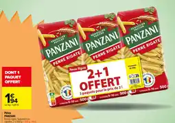 Carrefour PANZANI Penne rigate offre