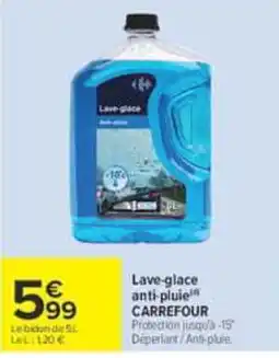 Carrefour CARREFOUR Lave-glace anti-pluie offre