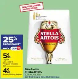Carrefour STELLA ARTOIS offre