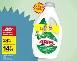 Carrefour ARIEL Lessive liquide offre