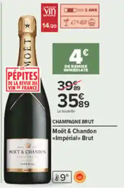 Carrefour Moët & Chandon «Impérial» Brut offre