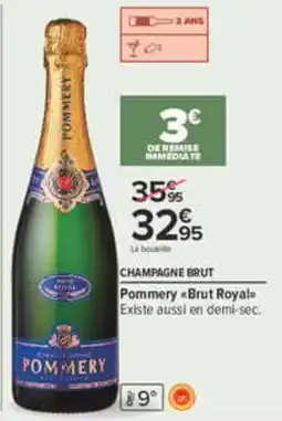 Carrefour POMMERY Champagne Brut offre