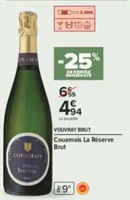 Carrefour Couamais La Réserve Brut offre