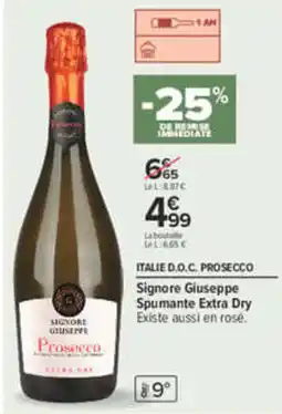 Carrefour Signore Giuseppe Prosecco offre