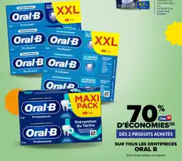 Carrefour Oral-B Dentifrice offre