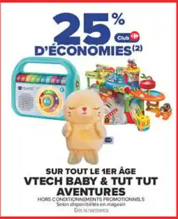Carrefour Vtech baby & tut tut aventures offre