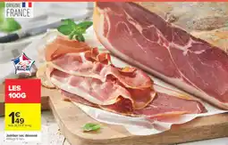 Carrefour Jambon sec désossé offre